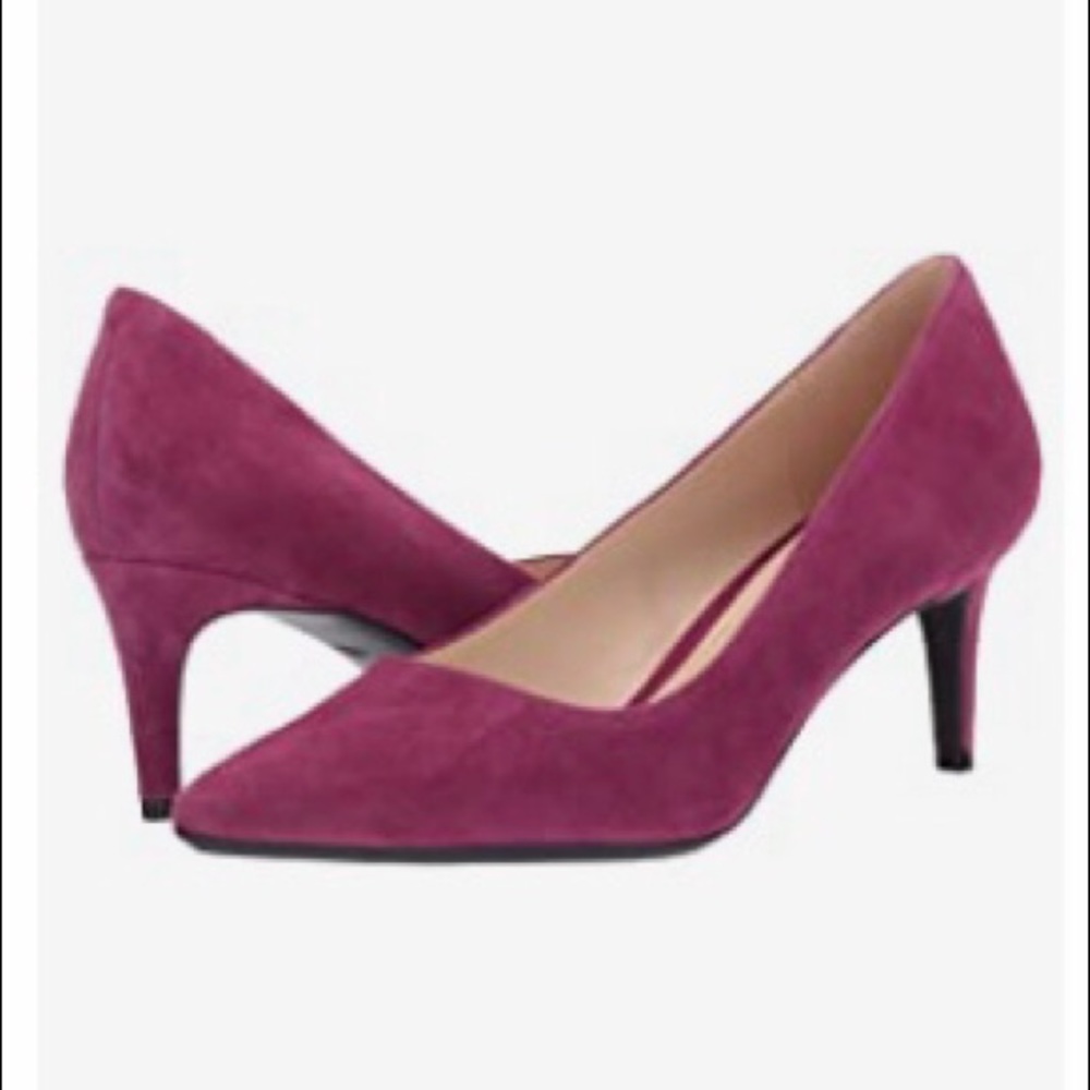 Nine West Soho 9x9 Suede Pump